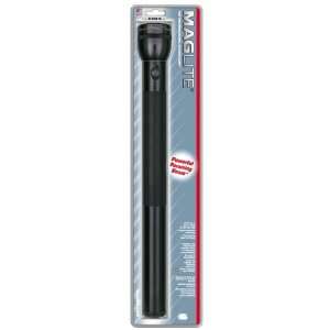  6 D Cell Flashlight Black