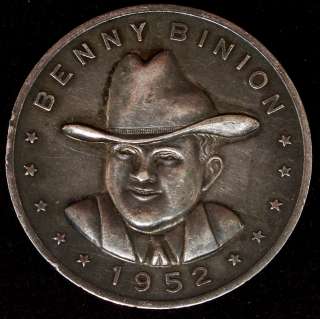 Rare 1952 Benny Binions Horseshoe Good Luck Pardner Las Vegas, Nv 