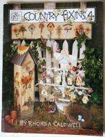 Country Wood Paint Book Birdhouse Pilgrim Indian Angel  