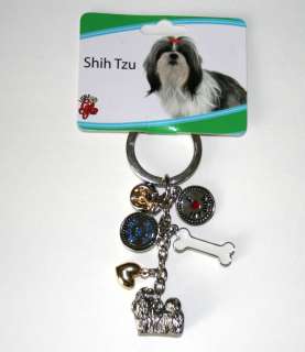 Shih Tzu Little Gifts Dog Breed Keychain for People  