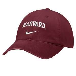  Nike Harvard Crimson Crimson Campus II Hat Sports 