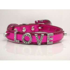   Collar for Cat/dog with Diamante Buckle ***Customize Your Own Pet Name