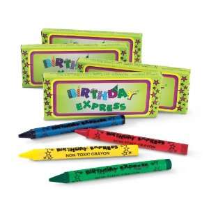  Primary Crayon Box (4 crayons) 