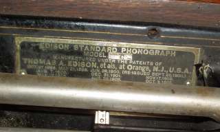 Edison Standard Phonograph Model C  