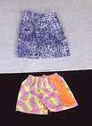 Vtg Mattel Barbie 90s Clothes Lot 2pc Ken Doll Shorts Neon and Washed 