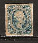 CONFEDERATE STATES # 12 Mint PRESIDENT JEFFERSON DAVIS