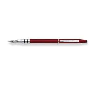 Cross Spire, Titian Red Lacquer, Fountain Pen, with Fine 