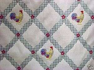 Mill Creek LeCirque French Country Rooster Fabric  