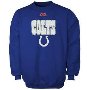   Victory III Royal Blue Crew Neck Sweatshirt