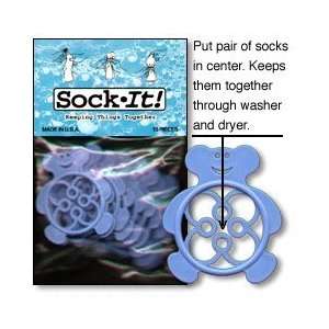   Your Socks Together in the Washer & Dryer (package of 10 Blue Bears