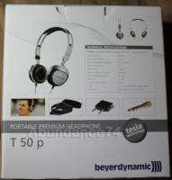 Beyerdynamic T50P Portable Premium Headphone, Tesla tech   32 Ohm 