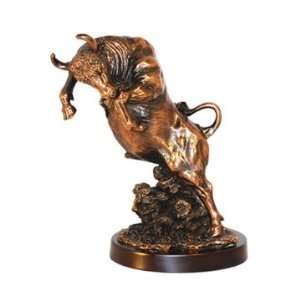  Charging Bull Figurine 