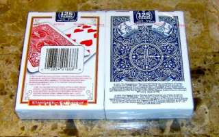BICYCLE 125 ANNIVERSARY EDITION RIDER BACK 808 POKER PLAYING CARDS RED 