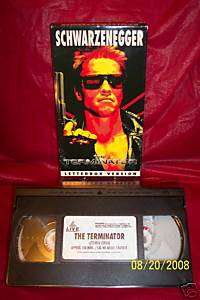 The Terminator (1997, VHS)  