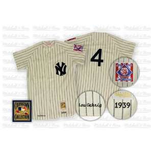  New York Yankees 1939 Home Jersey   Lou Gehrig Sports 