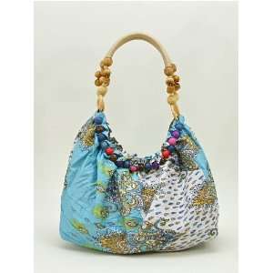  Bohemian Style Light Weight Spring Bag HD1318 BLUE Toys 