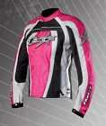 New FXR Womens Racer Girl Motorcycle Jacket Size 6