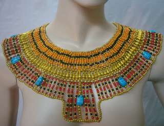 Stunning Egyptian Cleopatra Collar necklace Belly Dance Christmas gift 