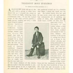  1904 Tenement Boys Evenings in Big Cities: Everything Else