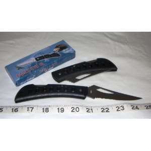  Eagle Eye III Black 5 Folding Knife: Sports & Outdoors