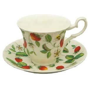   Bone China Cup & Saucer Set   Made in England: Kitchen & Dining