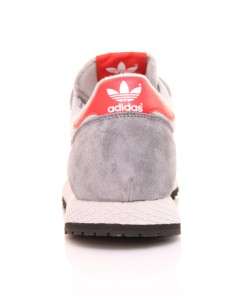adidas Mens Originals ZX380 Gray Suede Running Shoes Sneakers Trainers 