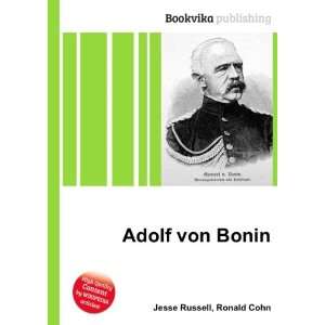  Adolf von Bonin Ronald Cohn Jesse Russell Books