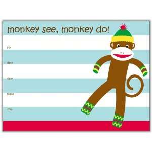  Monkey Do Fill In Invitations