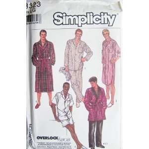   Boys Easy  To  Sew Robe, Nightshirt & Pajamas (Lg)