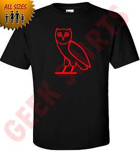   Octobers very own T shirt OVOxo owl shirt YL 5X sizes tee RED  