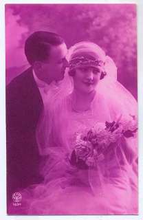 Wedding Bride Marriage 1910s Photo postcard SET of 5  