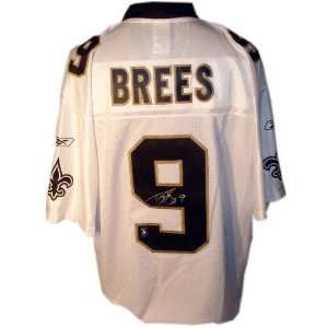  Drew Brees New Orleans Saints Autographed White Reebok EQT Jersey 