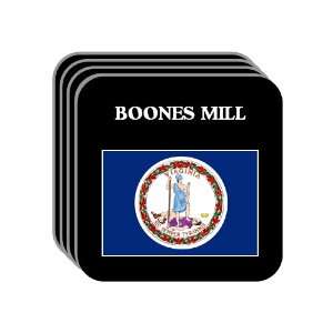  US State Flag   BOONES MILL, Virginia (VA) Set of 4 Mini 