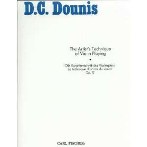  Dounis, Demetrios Constantine   The Artists Technique of 