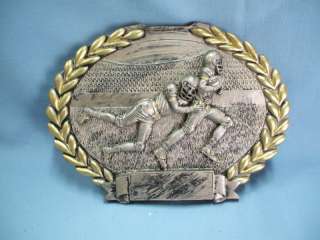 FOOTBALL award resin plaque personalized ROP617B  