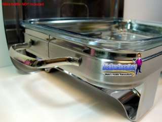 New Elegant Stainless Steel Buffet 2.5QT Chafing Dish Server (Real 