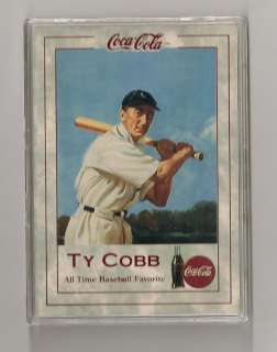   Cola Coke Series 1 Collect a Card Case Card TC1 TC 1 Ty Cobb  