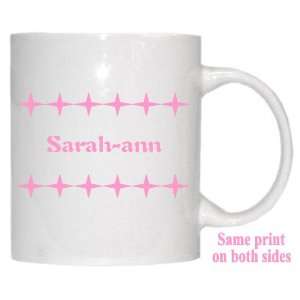  Personalized Name Gift   Sarah ann Mug 