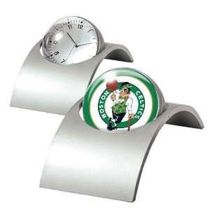 Boston Celtics NBA Spinning Desk Clock 