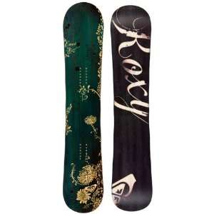  Roxy Envi BTX Snowboard  157cm Black Shadow Flowers 