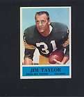 1964 Philadelphia Football Jim Taylor #80 *PACKERS*