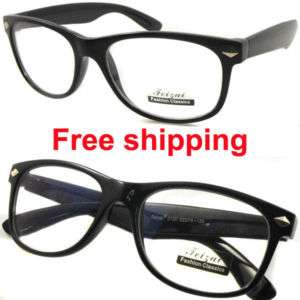 fashionable wayfare black eyeglasses frame can do lens  