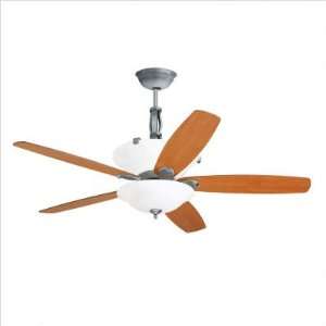   CFDR 56 La Fayette Ceiling Fan in Pewter with Natural Cherry Blades