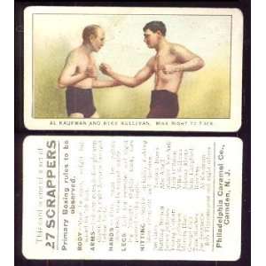  1910 E79 Philadelphia Caramels Scrappers (Boxing) Card# 19 