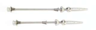 Zipp Aero   Stainless QR Skewer Pair Silver 116458  