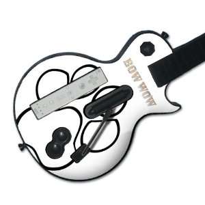   MS BOW30027 Guitar Hero Les Paul  Wii  Bow Wow  Paw Skin Video Games