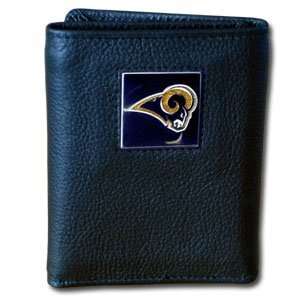   St. Louis Rams NFL Trifold Wallet in a Window Box