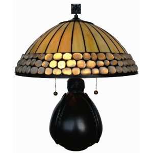  Tiffany Style Stained Glass Table Lamp HJT1617: Kitchen 