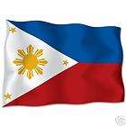 PHILIPPINES Flag car bumper sticker decal 6 x 4