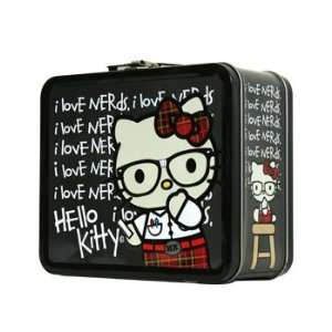  HELLO KITTY NERD WITH CHALKBOARD LUNCH BOX Toys & Games